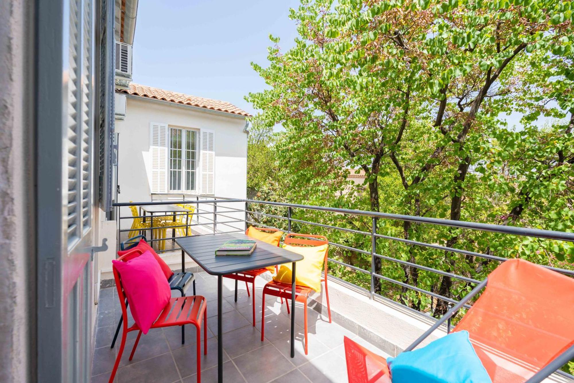 Le Concorde 3 - Appartement 2 Chambres - 8 Pers - Terrasse - Clim マルセイユ エクステリア 写真